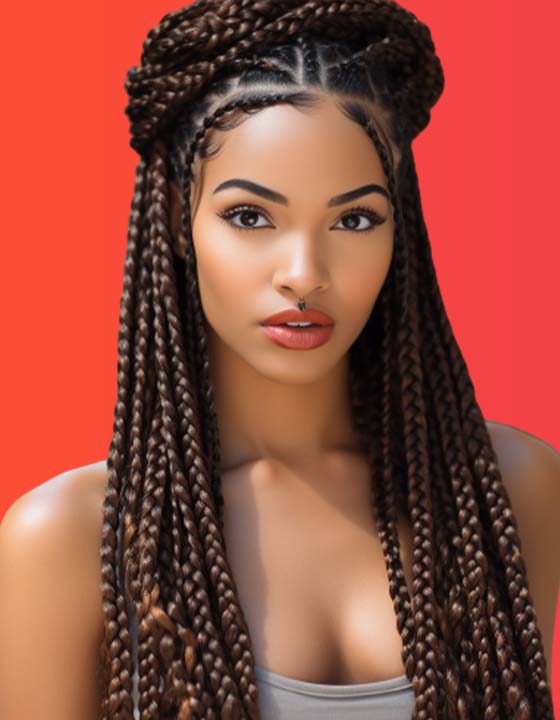 Expert hair braiding salon in Los Angeles